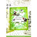 Lawn Fawn, lawn cuts/ Stanzschablone, tropical leaves backdrop