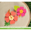 Lawn Fawn, lawn cuts/ Stanzschablone, happy hibiscus