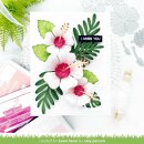 Lawn Fawn, lawn cuts/ Stanzschablone, happy hibiscus