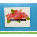 Lawn Fawn, lawn cuts/ Stanzschablone, happy hibiscus