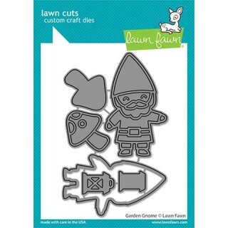 Lawn Fawn, lawn cuts/ Stanzschablone, garden gnome