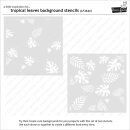 Lawn Fawn, Lawn Clippings, tropical leaves background...