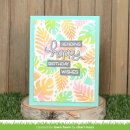 Lawn Fawn, Lawn Clippings, tropical leaves background stencils