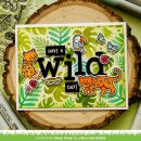 Lawn Fawn, Lawn Clippings, tropical leaves background stencils