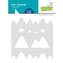 Lawn Fawn, Lawn Clippings, mountain stencil