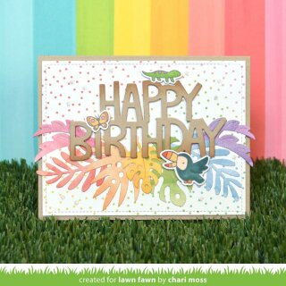 Lawn Fawn, watercolor wishes rainbow petite paper pack, 6x6 / 15,2x15,2cm, Block 36 Blatt