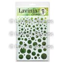 Lavinia Stamps, stencils - White Orbs