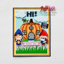 C.C. Designs, clear stamp, Cutie Gnomie