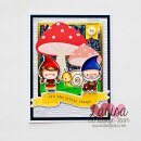 C.C. Designs, clear stamp, Cutie Gnomie