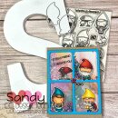C.C. Designs, clear stamp, Cutie Gnomie