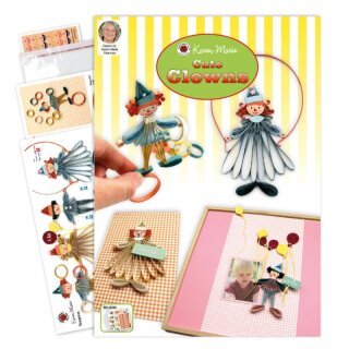 Karen Marie Klip: Quilling Anleitung, Cute Clowns