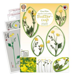 Karen Marie Klip: Quilling Anleitung, Buttercup