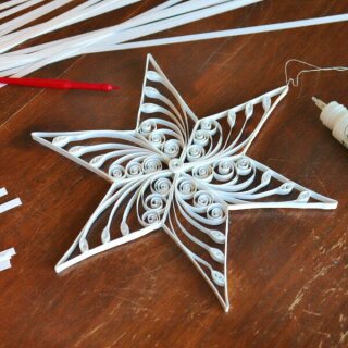 Quilling Template, Quilling Creator Karen&rsquo;s Star Template