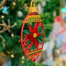Karen Marie Klip: Quilling Anleitung, Poinsettia Baubles
