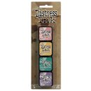 Tim Holtz, Ranger Distress Mini Ink pad, Kit 4