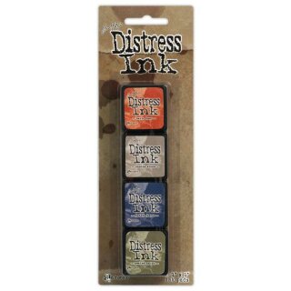 Tim Holtz, Ranger Distress Mini Ink pad, Kit 5
