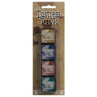 Tim Holtz, Ranger Distress Mini Ink pad, Kit 12