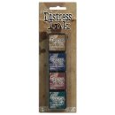 Tim Holtz, Ranger Distress Mini Ink pad, Kit 12