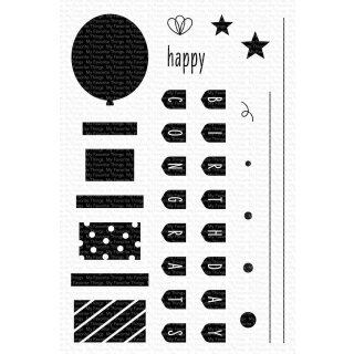 My Favorite Things, clear stamp, Celebrate You