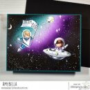Stamping Bella, Rubber Stamp, TINY TOWNIE ASTRONAUTS
