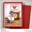 Stamping Bella, Rubber Stamp, TINY TOWNIE NURSE