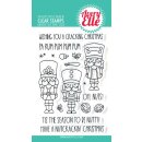 Avery Elle, clear stamp, Nutcrackers