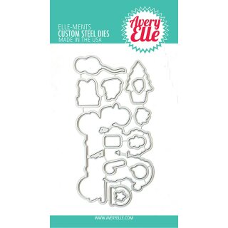 Avery Elle, Die Elle-ments / Stanzschablone, Mr. &...