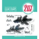 Avery Elle, clear stamp, Layered Pine