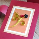papier + ideen: Quilling Template, Late Summer Hanging Decor and Cards Template