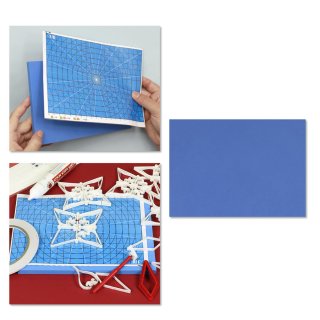 Quilling Unterlage - Blue Foam Board 140x205mm