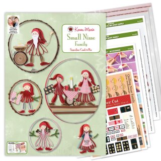 Karen Marie Klip: Quilling Anleitung, Small Nisse Family