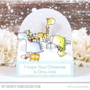 My Favorite Things, clear stamp, Dino-mite Christmas
