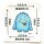 Gerda Steiner Designs, Breathing Square Sticker