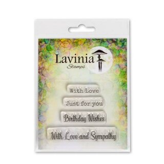Lavinia Stamps, clear stamp - Heartfelt Verses