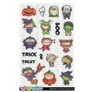 C.C. Designs, clear stamp, Halloween Inchies