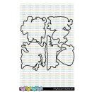 C.C. Designs, Outline Metal Die/ Stanzschablone, Tiny Autumn