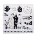 Clear Stamps - Halloween, 102,5x97mm, 13 Motive