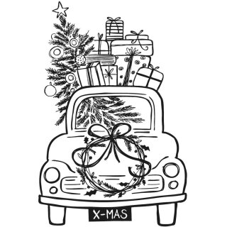 Butterer, Stempel "Driving Home For Christmas",...