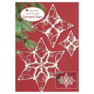 Karen Marie Klip: Quilling Anleitung, Cassiopeia Stars