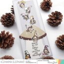 Mama Elephant, clear stamp, Little Girl Gnome Agenda