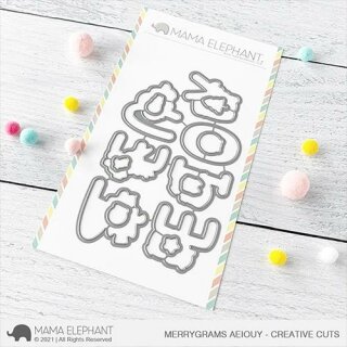 Mama Elephant, Creative Cuts/ Stanzschablone, Merrygrams...