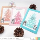 Mama Elephant, Creative Cuts/ Stanzschablone, Snowy Tree