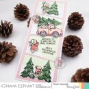 Mama Elephant, clear stamp, Tree Picking