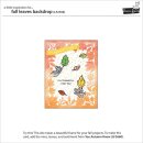 Lawn Fawn, lawn cuts/ Stanzschablone, fall leaves backdrop