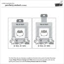 Lawn Fawn, clear stamp, purrfectly wicked
