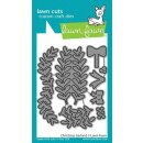 Lawn Fawn, lawn cuts/ Stanzschablone, christmas garland