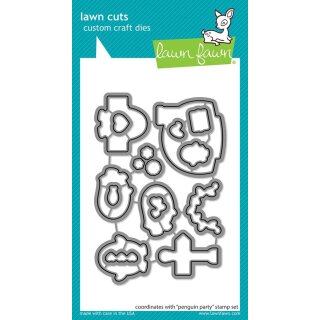Lawn Fawn, lawn cuts/ Stanzschablone, penguin party