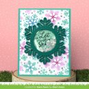 Lawn Fawn, clear stamp, magic holiday messages