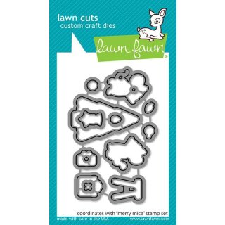 Lawn Fawn, lawn cuts/ Stanzschablone, merry mice
