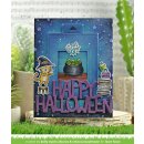 Lawn Fawn, lawn cuts/ Stanzschablone, giant happy halloween
